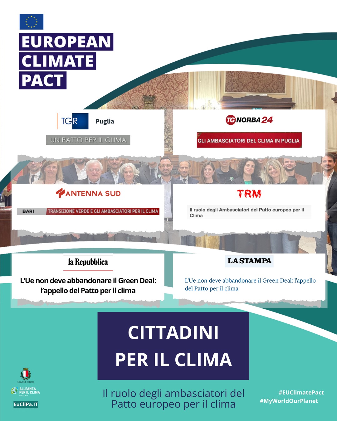 Il ruolo degli Ambasciatori del Patto europeo per il Clima